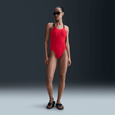 Nike Swim Fusion Women's HydraLock Racerback One-Piece. Nike.com